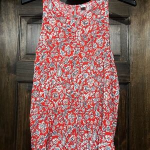 Old Navy Red Floral blouse